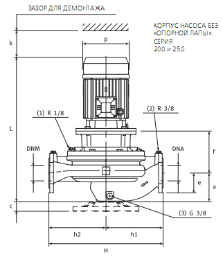 ������������ ������������ �� ����������� � �������� �������� FLS 40-200/55 400/690 ���. 0000139732