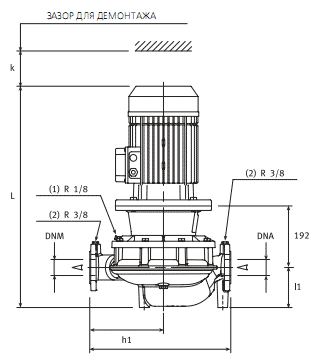 ������������ ������������ �� ����������� � �������� �������� FLSD 40-125/07 230/400 ���. 0000142996