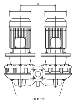 ������������ ������������ �� ����������� � �������� �������� FLSD 40-125/07 230/400 ���. 0000142996