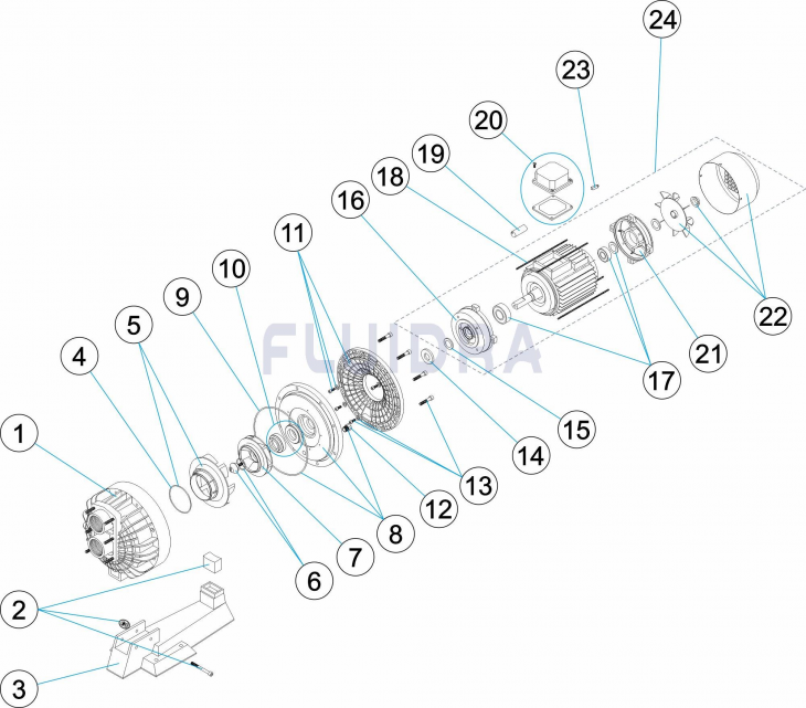 ����������� ������ ��� ����������� CONTRA, 24 �3/�, 1,5 ��� ���. 11505