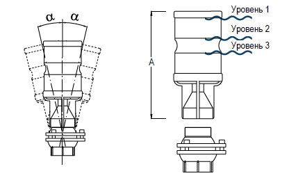 Фонтанная насадка CASCADE JET (SAFE-RAIN) Арт.F 2462512