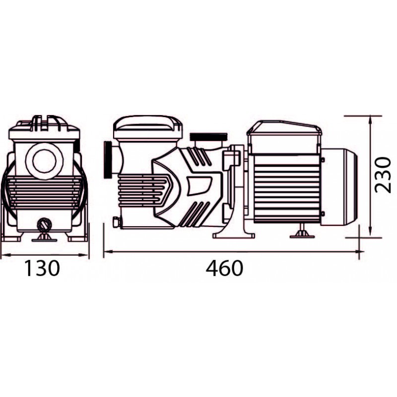 ����� PGS 3,9 �³/���, 220� POOL KING /PGS033/