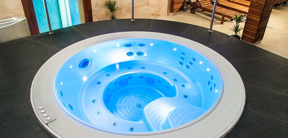Переливной спа бассейн Wellis Acapulco 52 форсунки 6 мест 240 х 99 см Ультрафиолет Посветка Электронагреватель