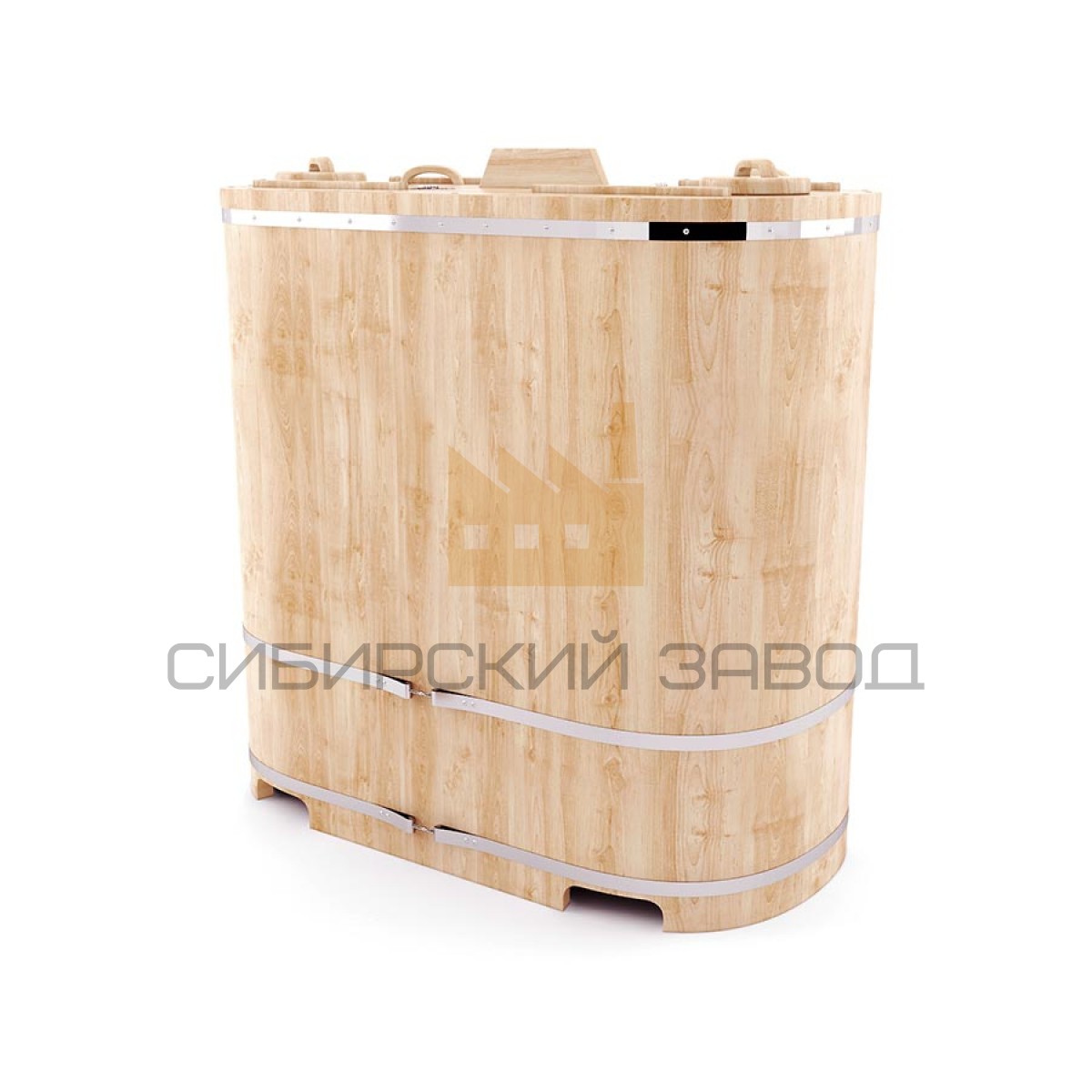Фитобочка 2-х местная Вес: 110кг ДxВxГ: 140см х 78см x 130см