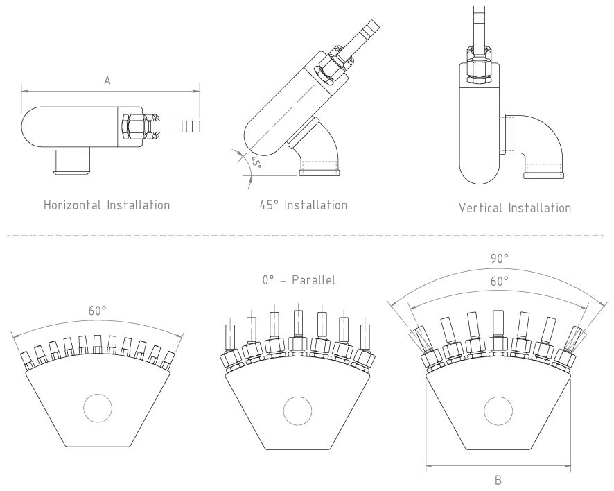 ��������� ������� ������� Phoenix tail nozzle DN 25 mm �� 6.5-13.5 �3/��� ���. BSZ2171