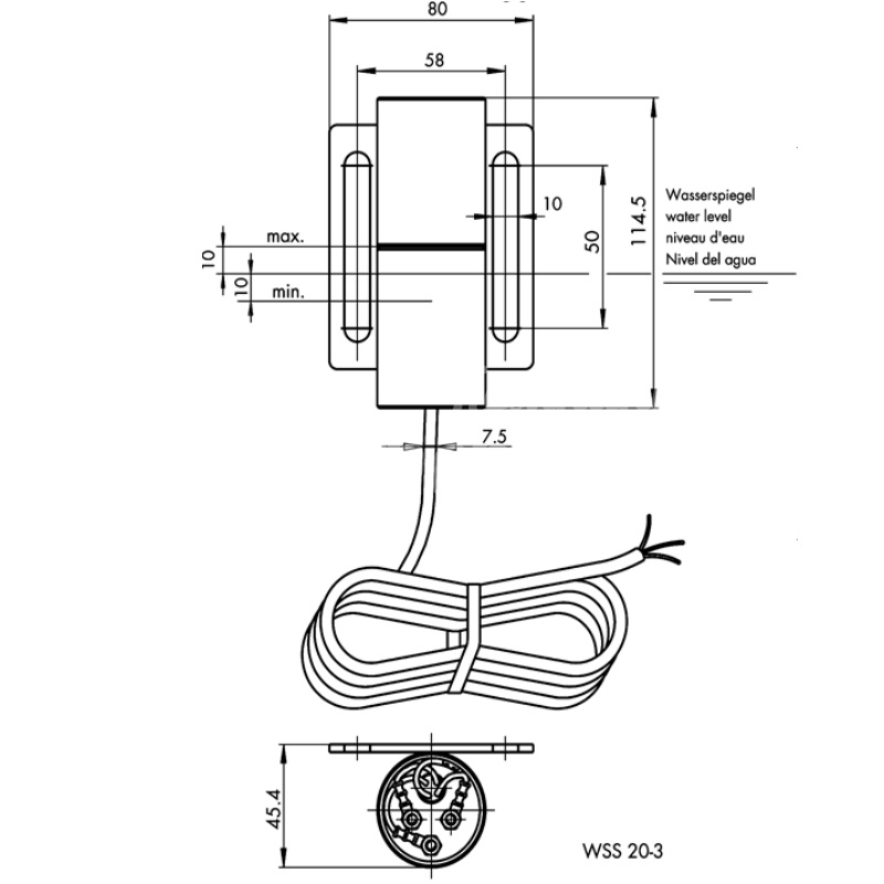 ������� ������ ���� �� ����� WSS 20-3