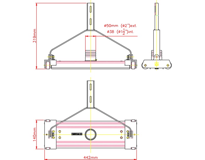 ������� ��������� ��� ������ 1 1/2", ��������� �����-�������, ����� 442 �� ���. 01358